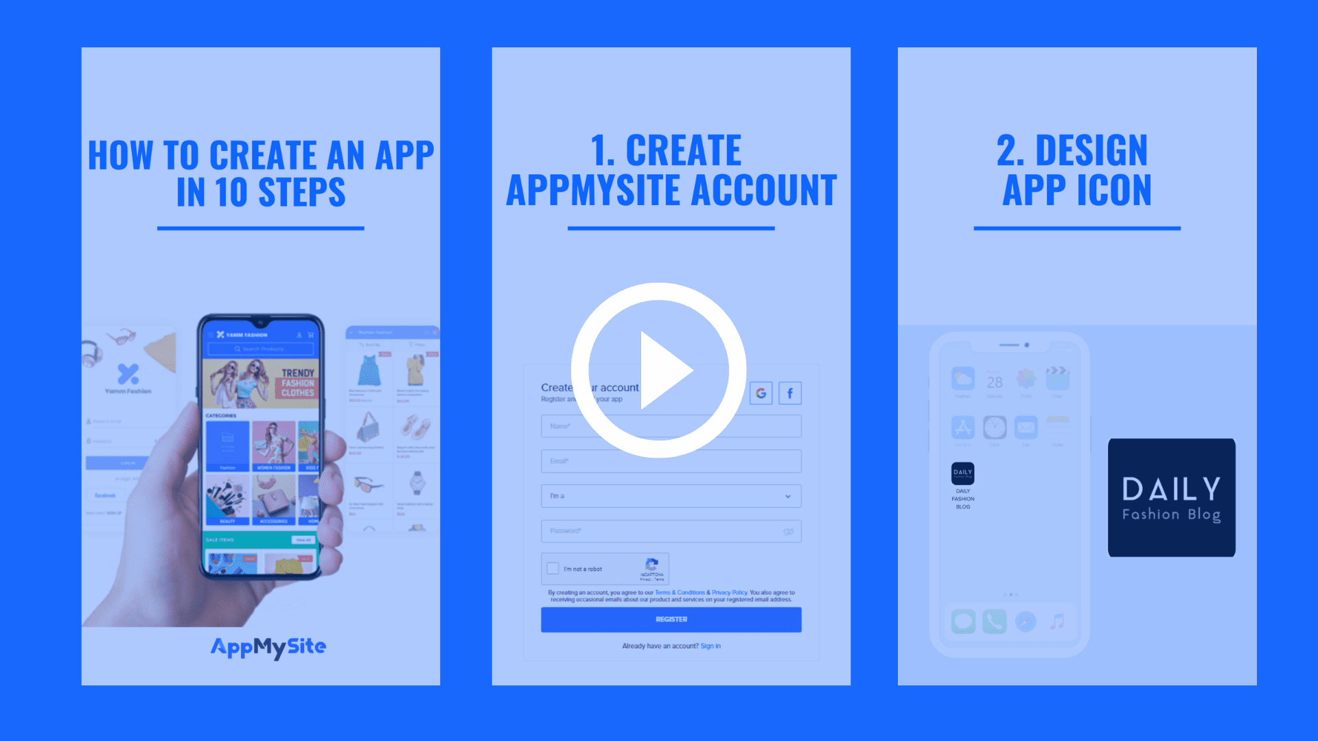 How to create an app in 10 simple steps? Make an app without coding