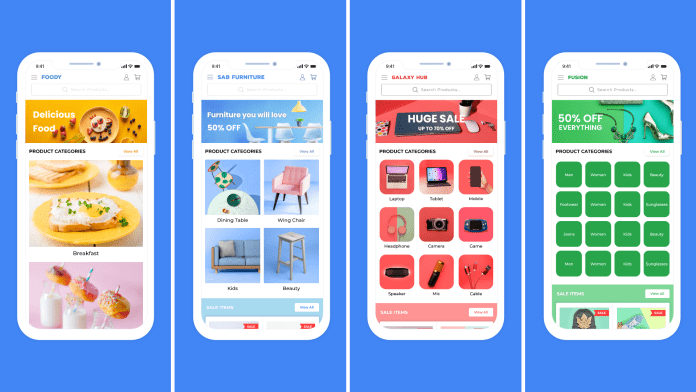 How to design the home screen of your WooCommerce app on AppMySite ...