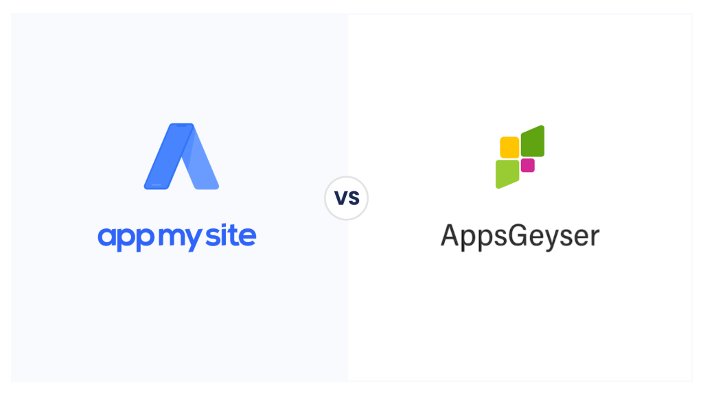 AppMySite vs AppsGeyser