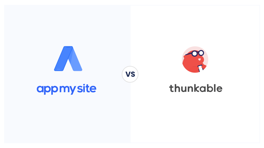 AppMySite vs Thunkable