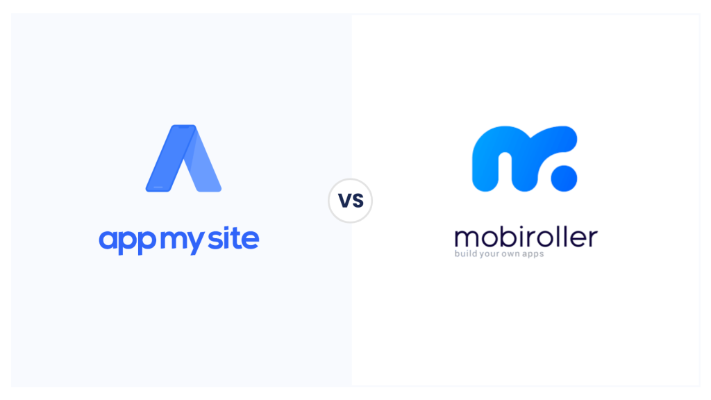 AppMySite vs Mobiroller