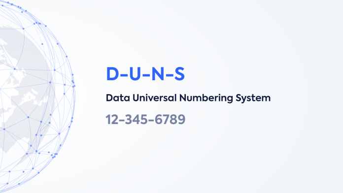 Data Universal Numbering System